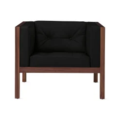 George Nelson Leather Cube Lounge Chair from Herman Miller
