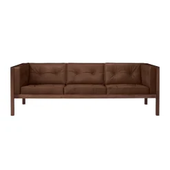 George Nelson Leather Cube Sofa from Herman Miller