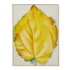 Georgia O’Keeffe 2 Yellow Leaves Framed Poster