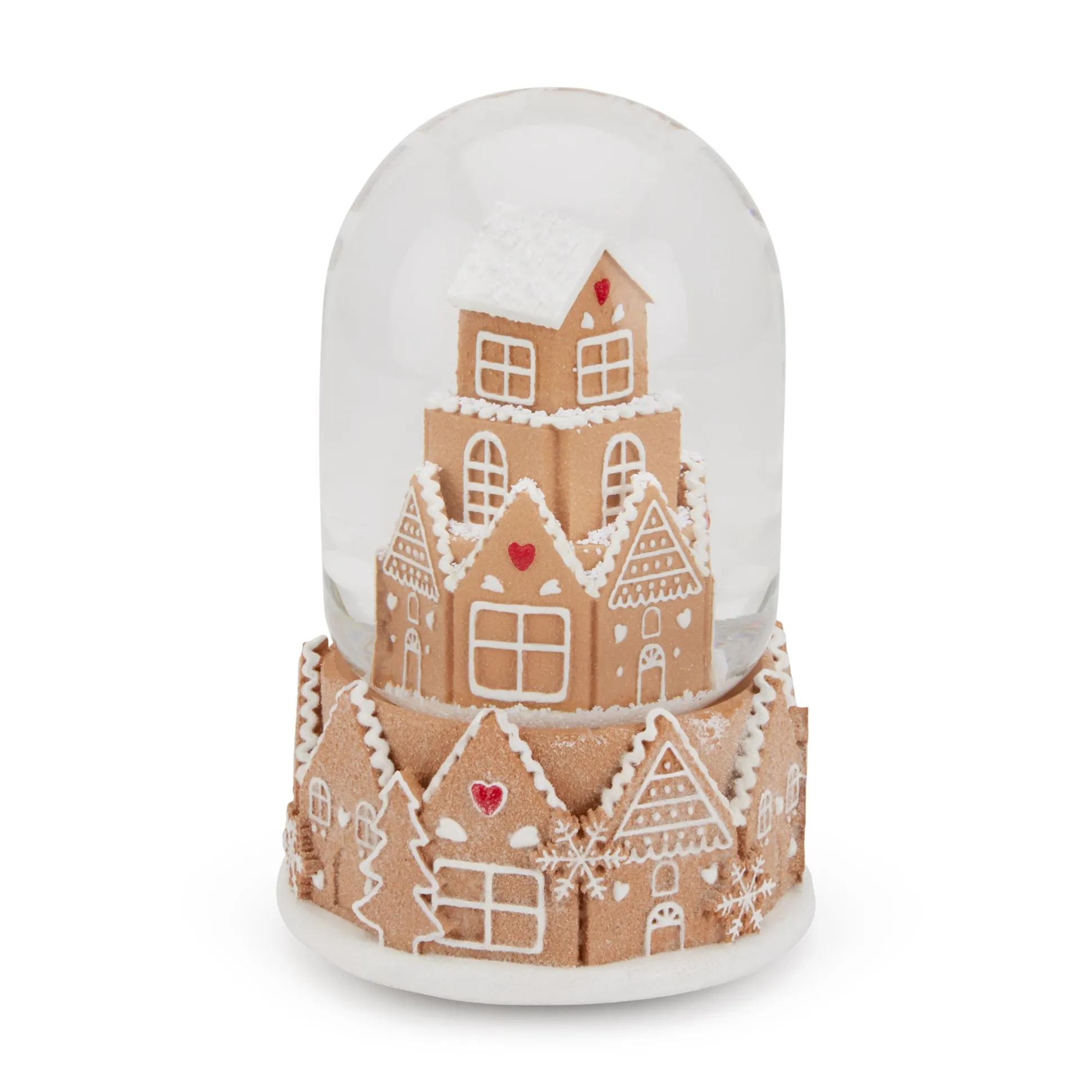 Gingerbread Music Snow Globe