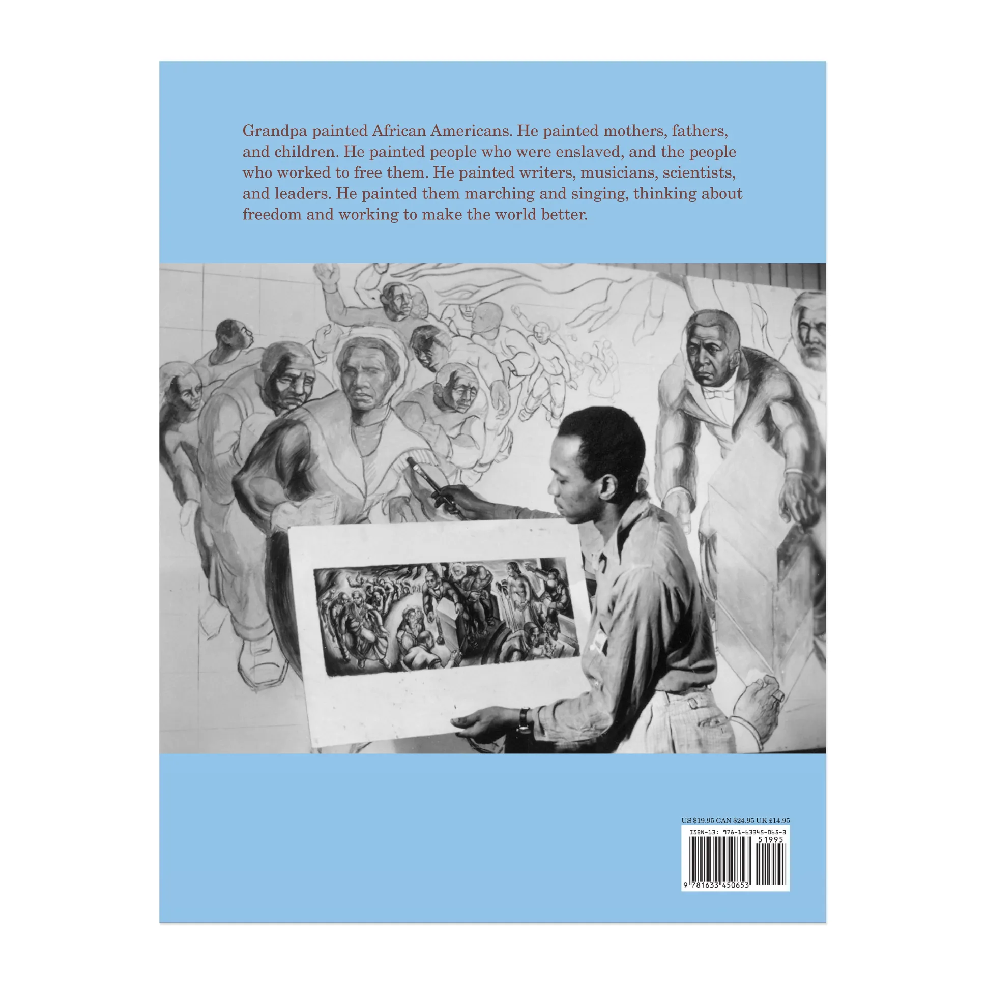 Grandpa and the Library: How Charles White Learned to Paint - Hardcover
