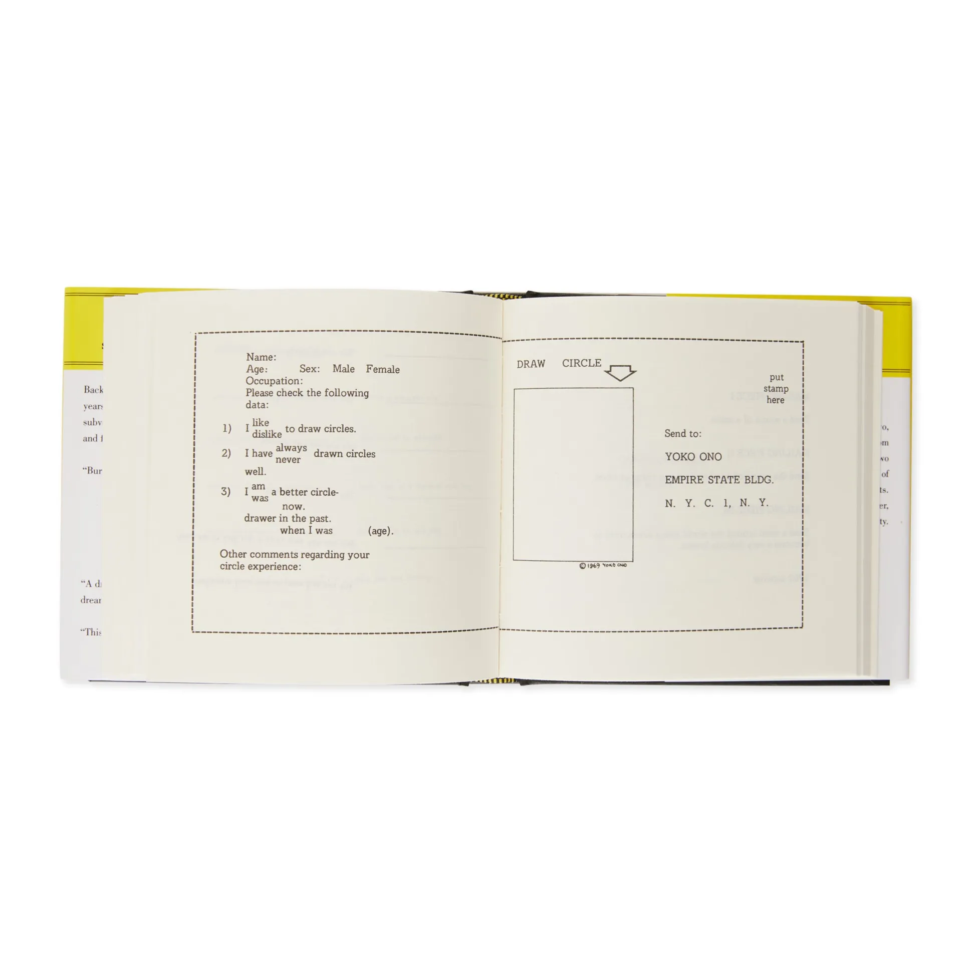 Grapefruit: A Book of Instructions and Drawings by Yoko Ono