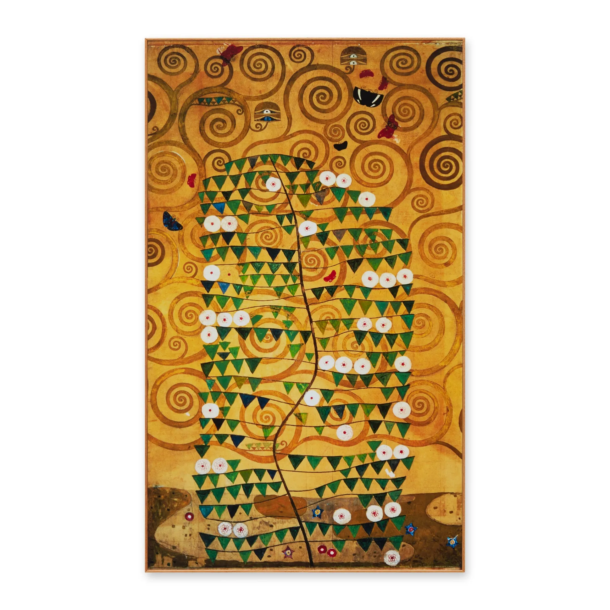 Gustav Klimt Tree of Life Framed Print