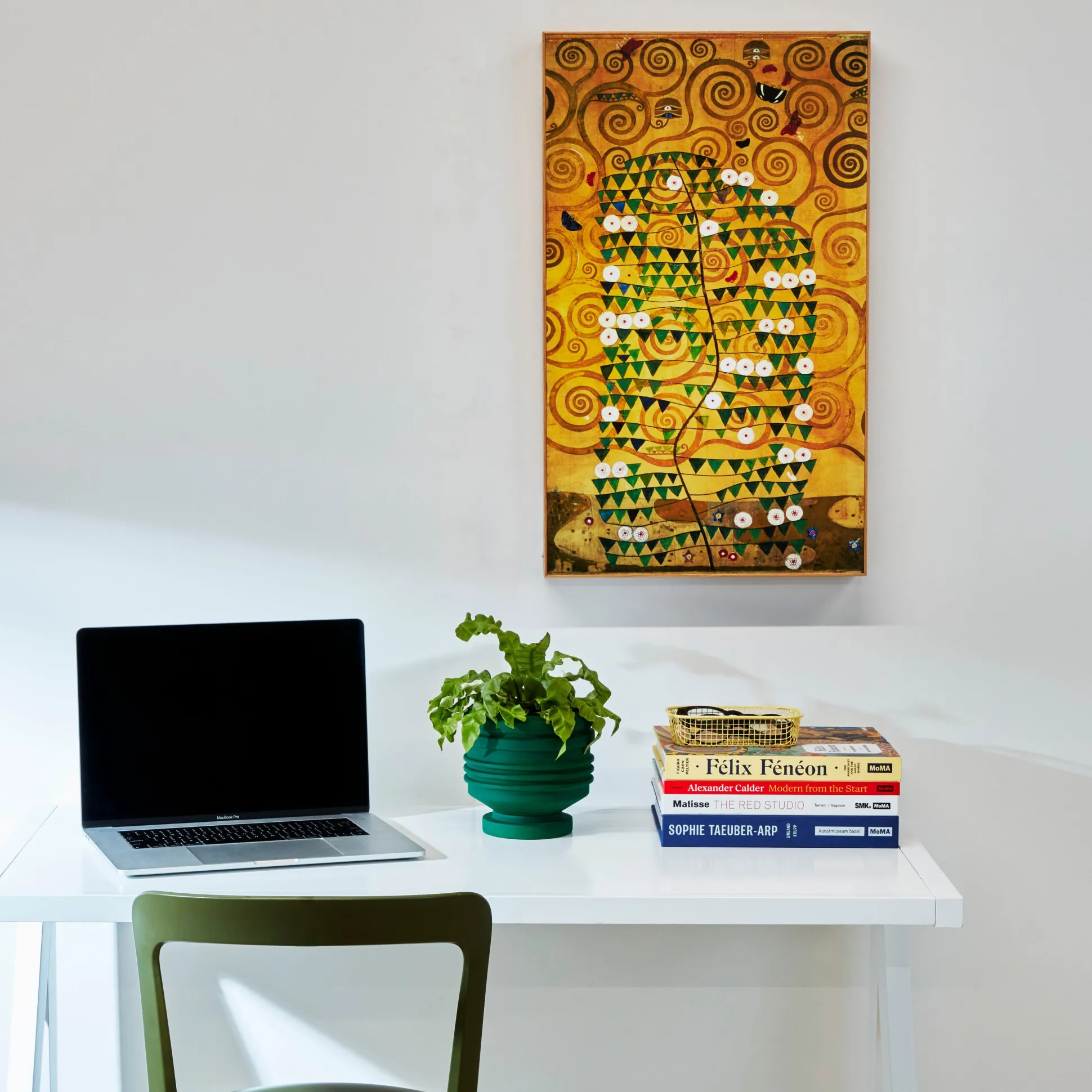 Gustav Klimt Tree of Life Framed Print