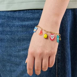 Haricot Vert Charm Bracelet