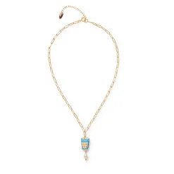 Haricot Vert NYC Charm Pendant Necklace