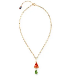 Haricot Vert NYC Charm Pendant Necklace