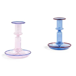 HAY Flare Glass Candle Holder