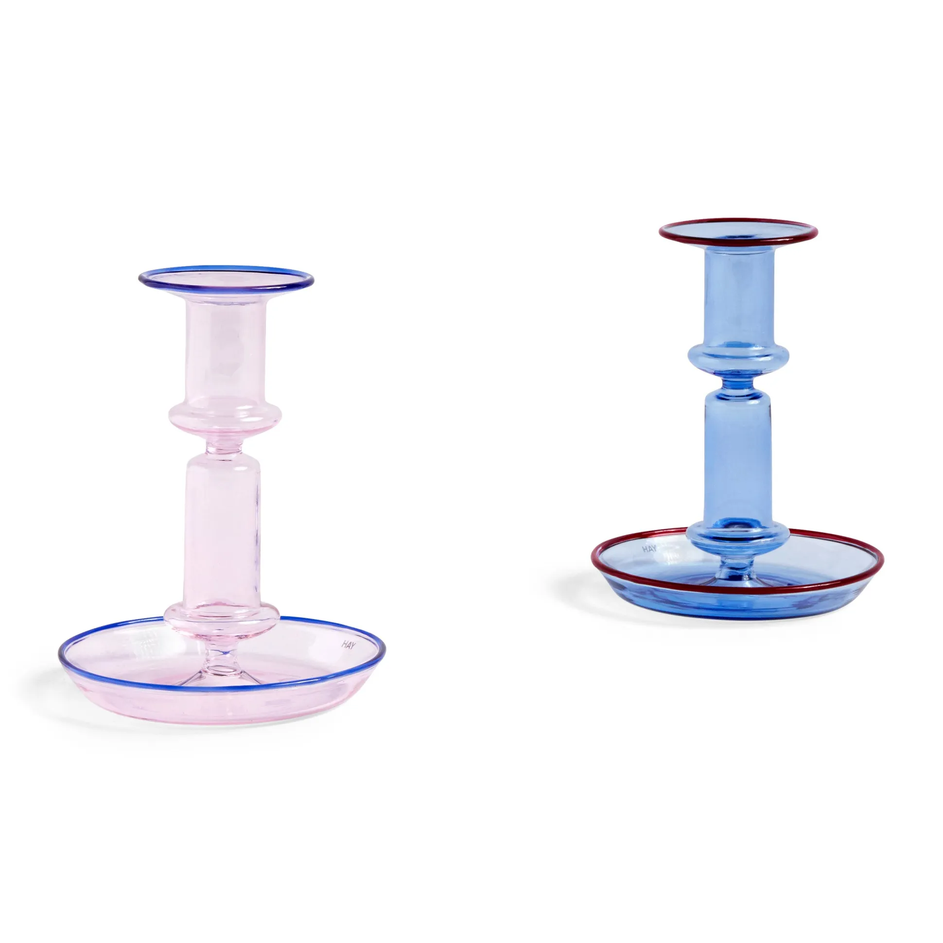 HAY Flare Glass Candle Holder