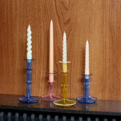 HAY Flare Glass Candle Holder