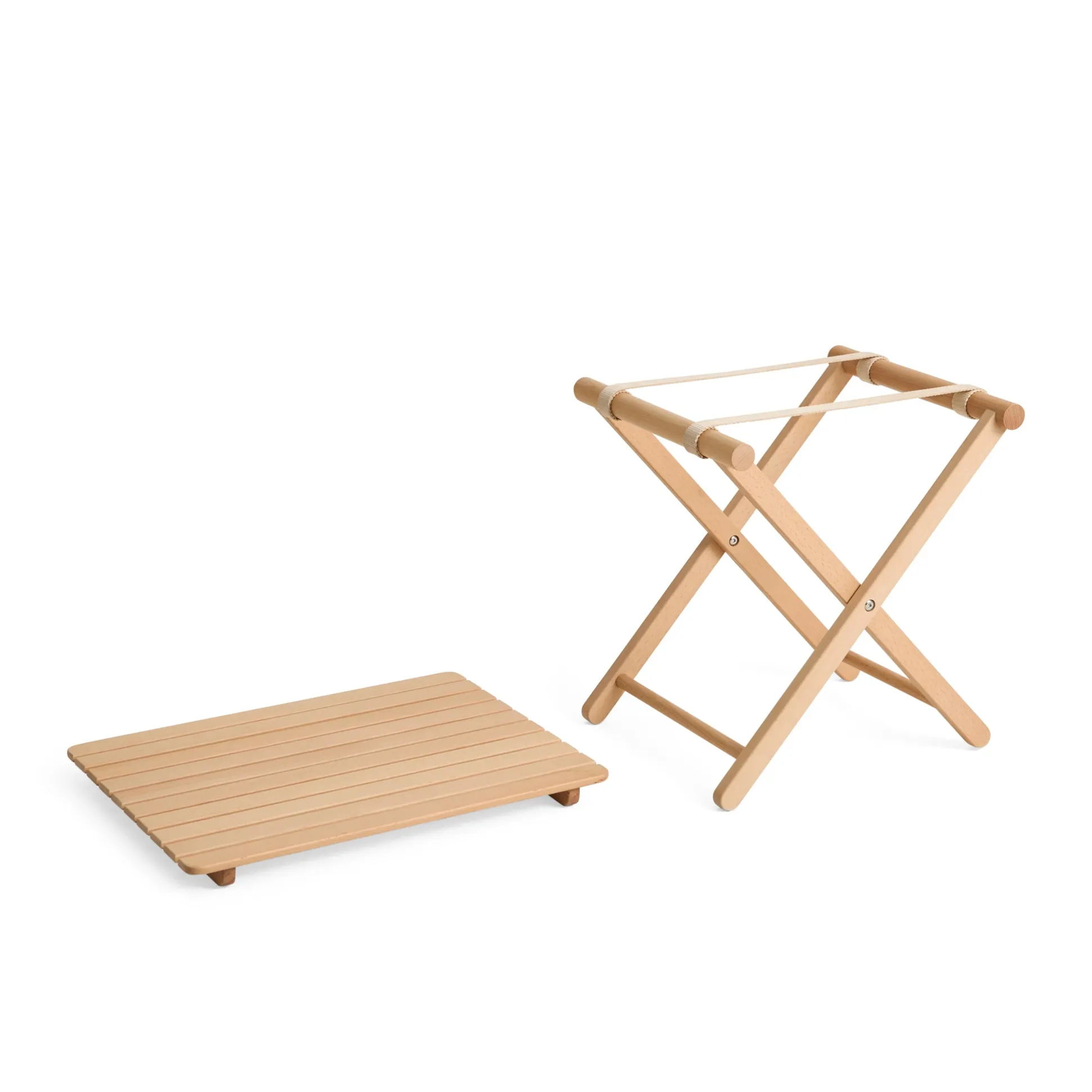 HAY Outdoor Market by Jasper Morrison Shop Folding Table - Small