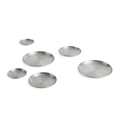HAY Outdoor Market by Jasper Morrison Shop Steel Plates - Set of 2 - Large