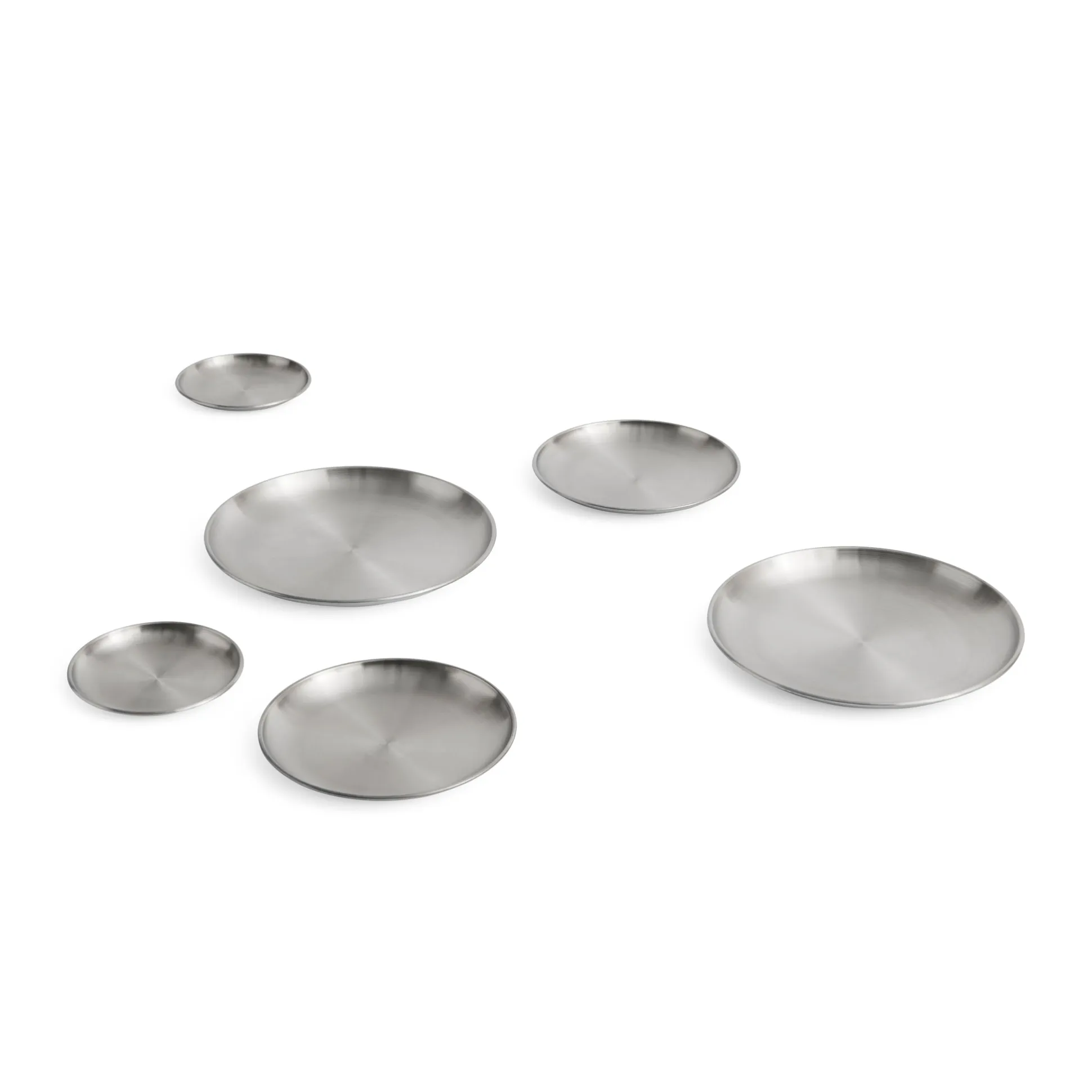 HAY Outdoor Market by Jasper Morrison Shop Steel Plates - Set of 2 - Large