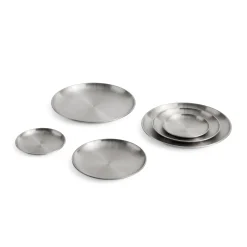 HAY Outdoor Market by Jasper Morrison Shop Steel Plates - Set of 2 - Large