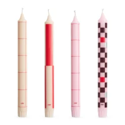 HAY Pattern Taper Candle