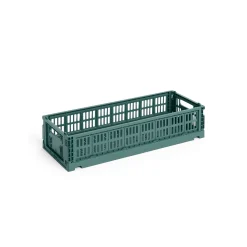 HAY Recycled Plastic Collapsible Color Crate