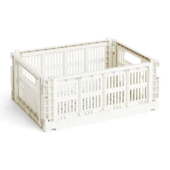 HAY Recycled Plastic Collapsible Color Crate