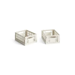 HAY Recycled Plastic Collapsible Color Crate