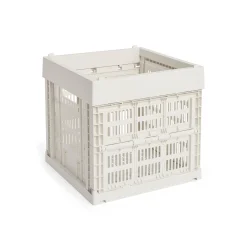 HAY Recycled Plastic Collapsible Color Crate