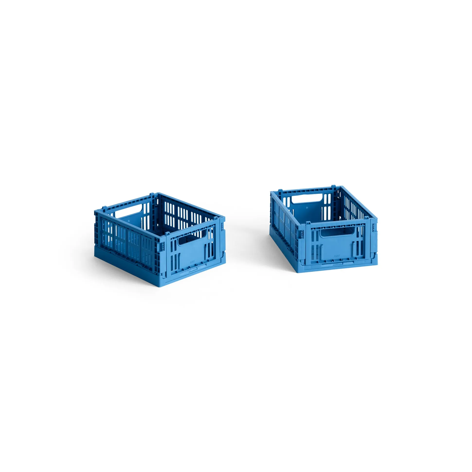 HAY Recycled Plastic Collapsible Color Crate
