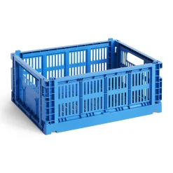 HAY Recycled Plastic Collapsible Color Crate