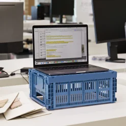 HAY Recycled Plastic Collapsible Color Crate