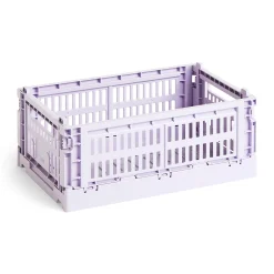 HAY Recycled Plastic Collapsible Color Crate