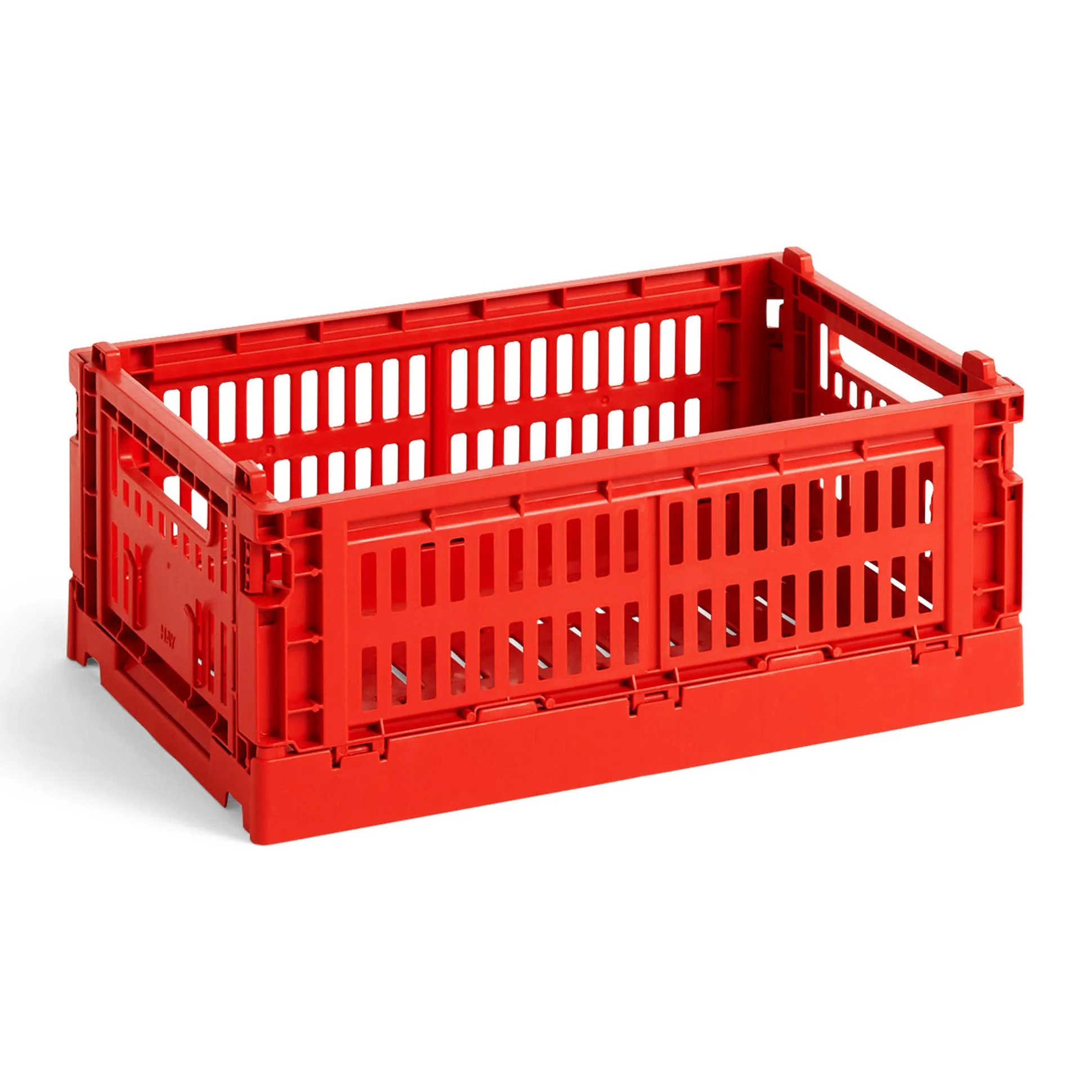 HAY Recycled Plastic Collapsible Color Crate