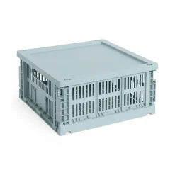 HAY Recycled Storage Bin Collapsible Plastic Lid