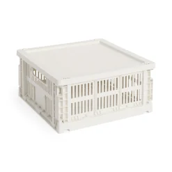 HAY Recycled Storage Bin Collapsible Plastic Lid