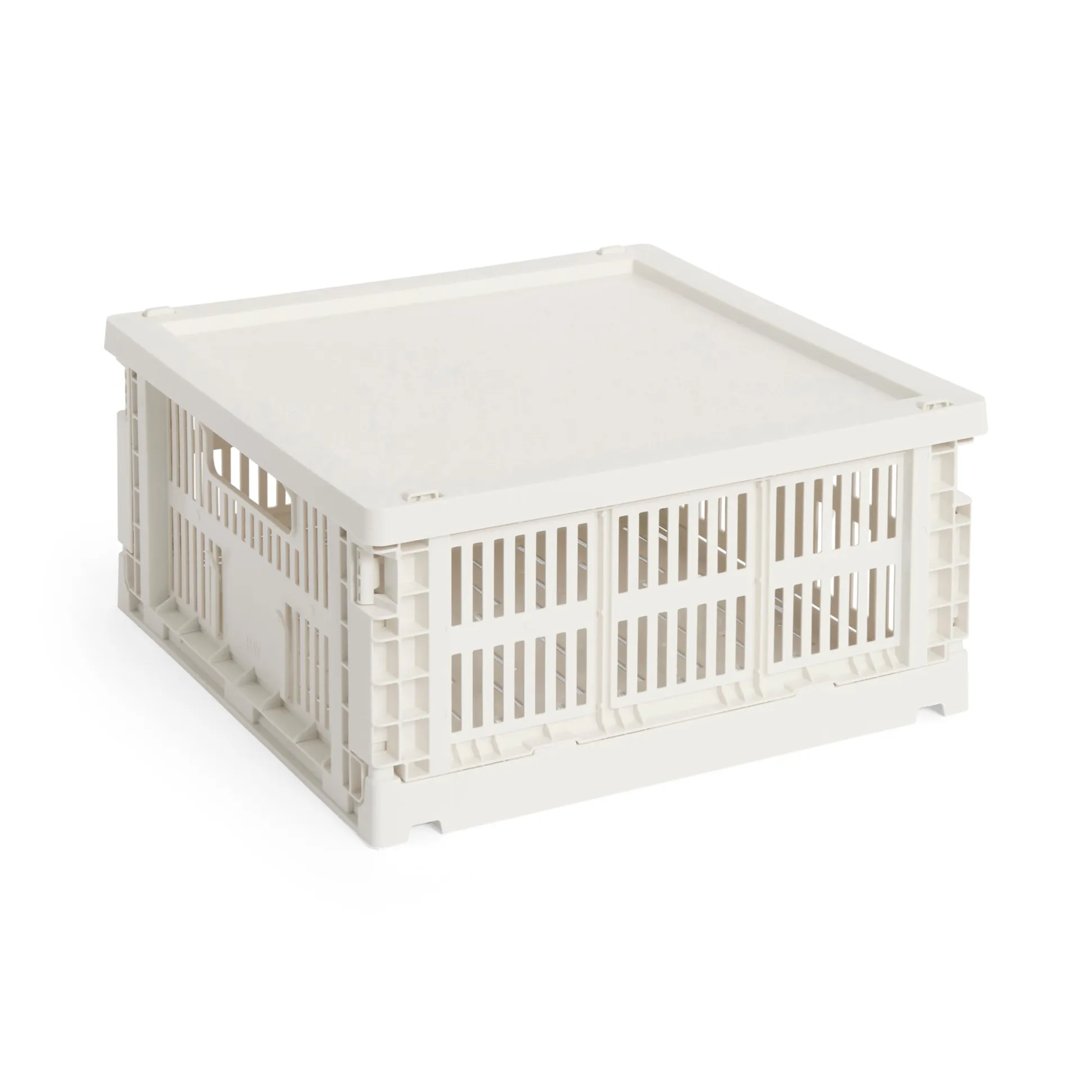 HAY Recycled Storage Bin Collapsible Plastic Lid