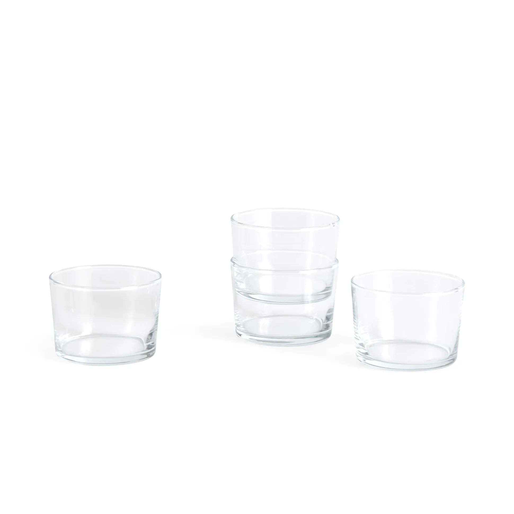HAY Stacking Glasses - Set of 4 - Small