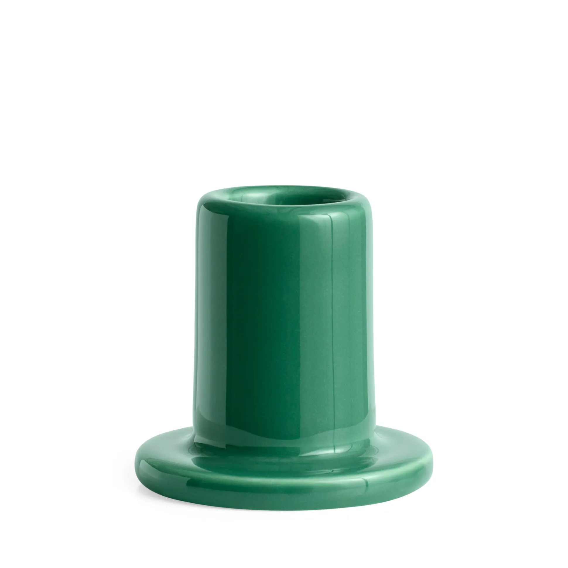 HAY Tube Candle Holder - Green