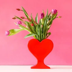 Heart Ceramic Vase