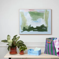 Helen Frankenthaler Lush Spring Framed Print