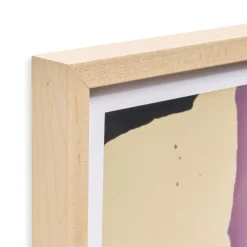 Helen Frankenthaler Mauve District Framed Poster