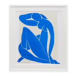Henri Matisse Blue Nude II Framed Poster