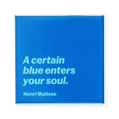Henri Matisse Blue Quote Magnet