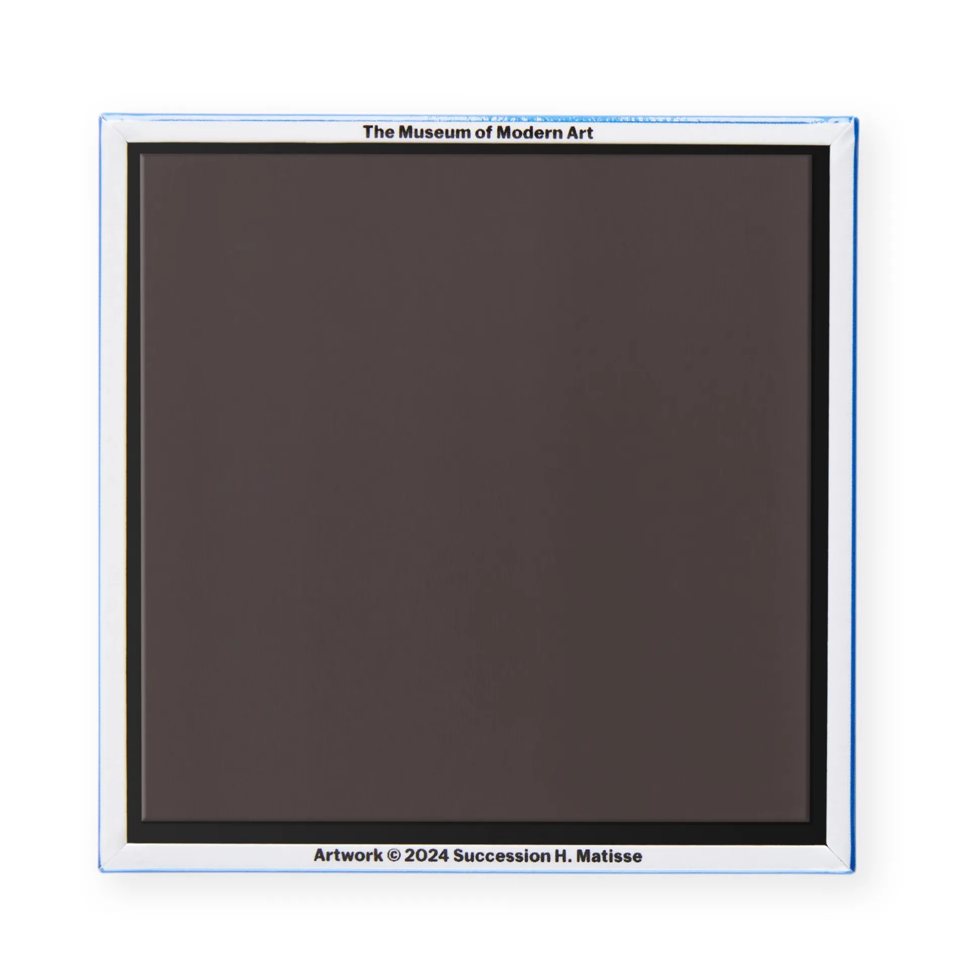 Henri Matisse Blue Quote Magnet