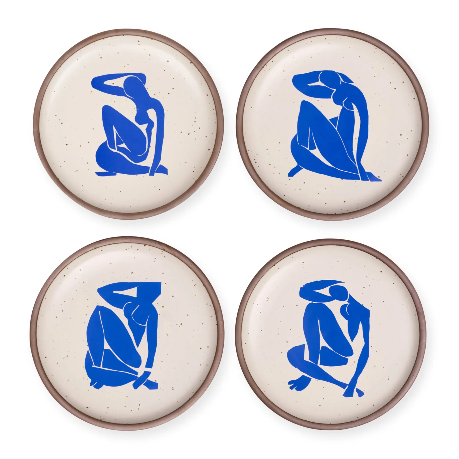 Henri Matisse Nu bleu, I–IV Stoneware Dinner Plates - Set of 4