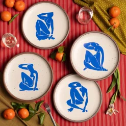 Henri Matisse Nu bleu, I–IV Stoneware Dinner Plates - Set of 4