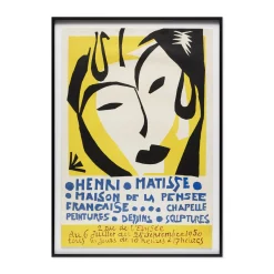 Henri Matisse Peintures, Dessins, Sculptures Framed Poster