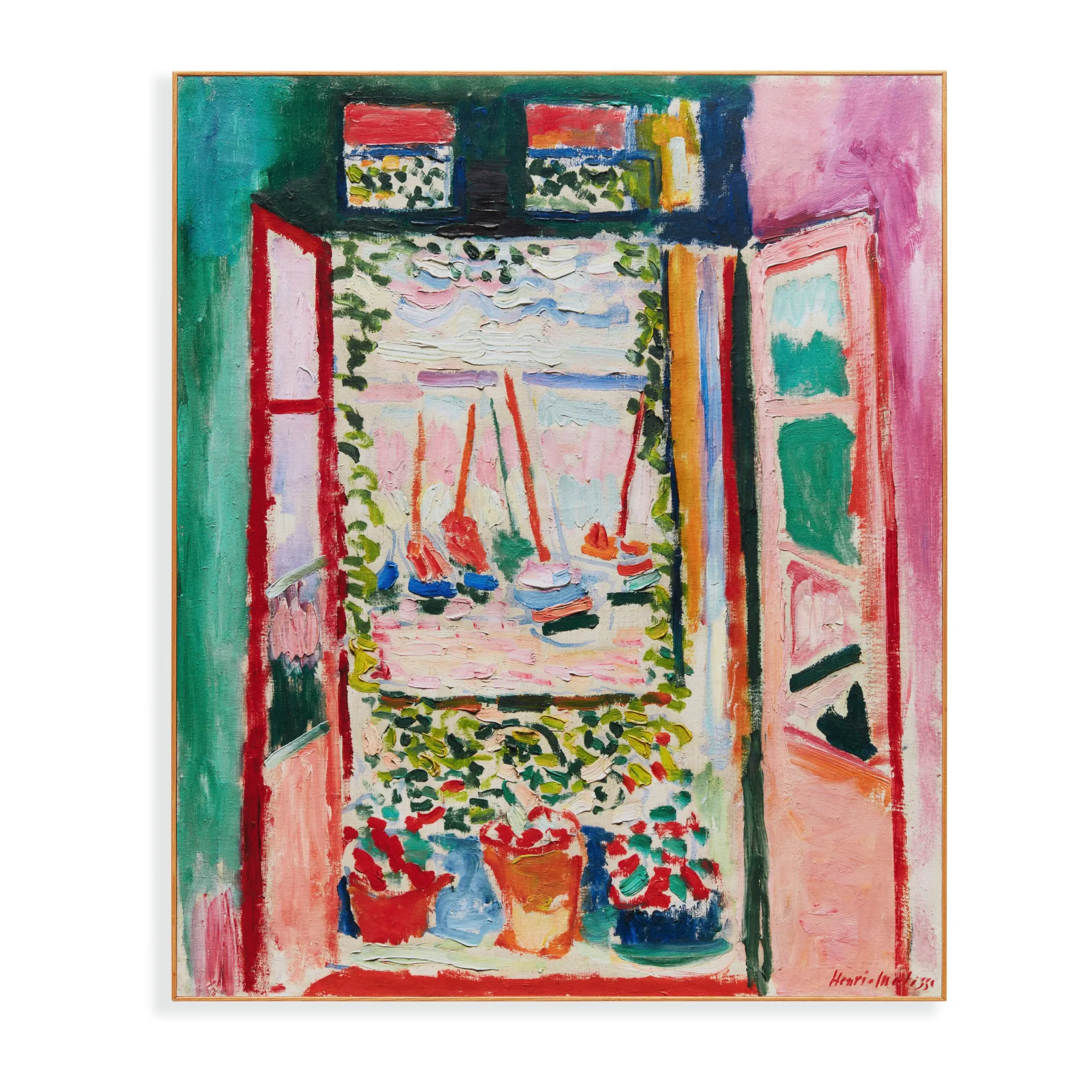 Henri Matisse The Open Window Collioure Framed Print
