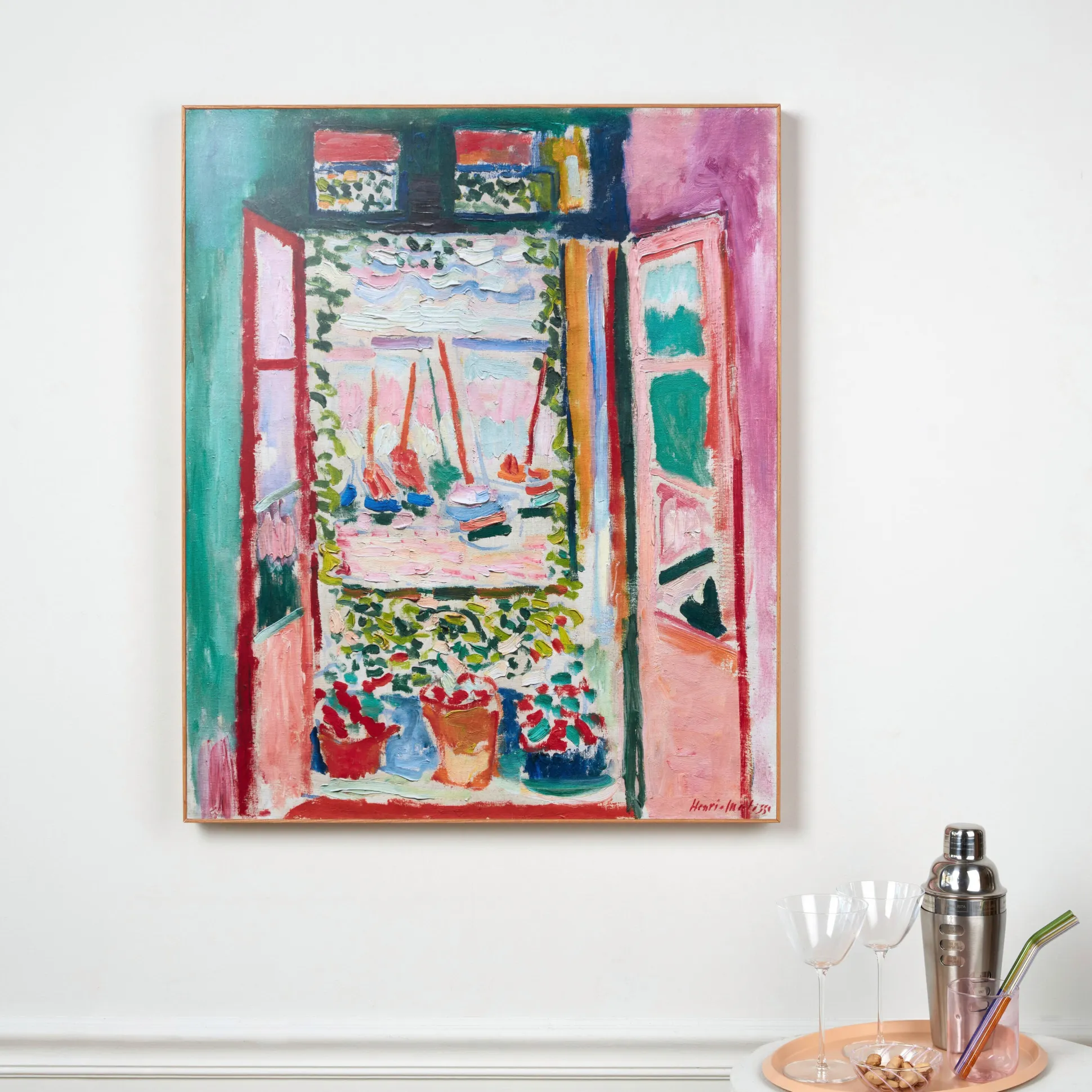 Henri Matisse The Open Window Collioure Framed Print