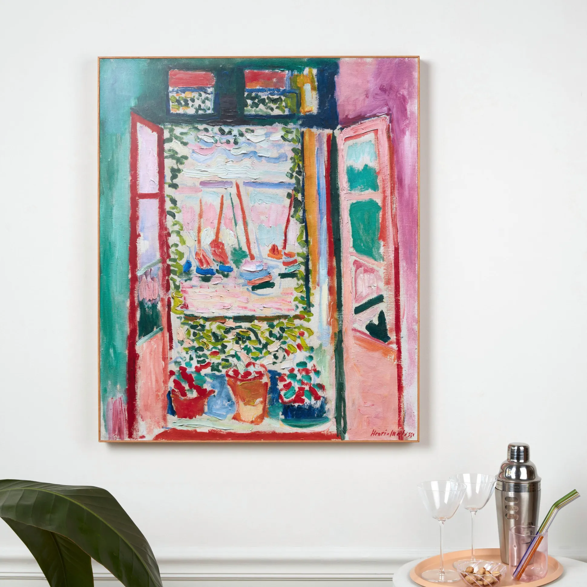 Henri Matisse The Open Window Collioure Framed Print