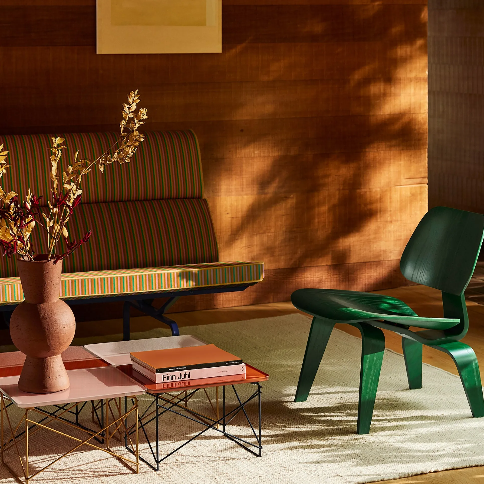 Herman Miller x HAY Eames Wire Base Low Table