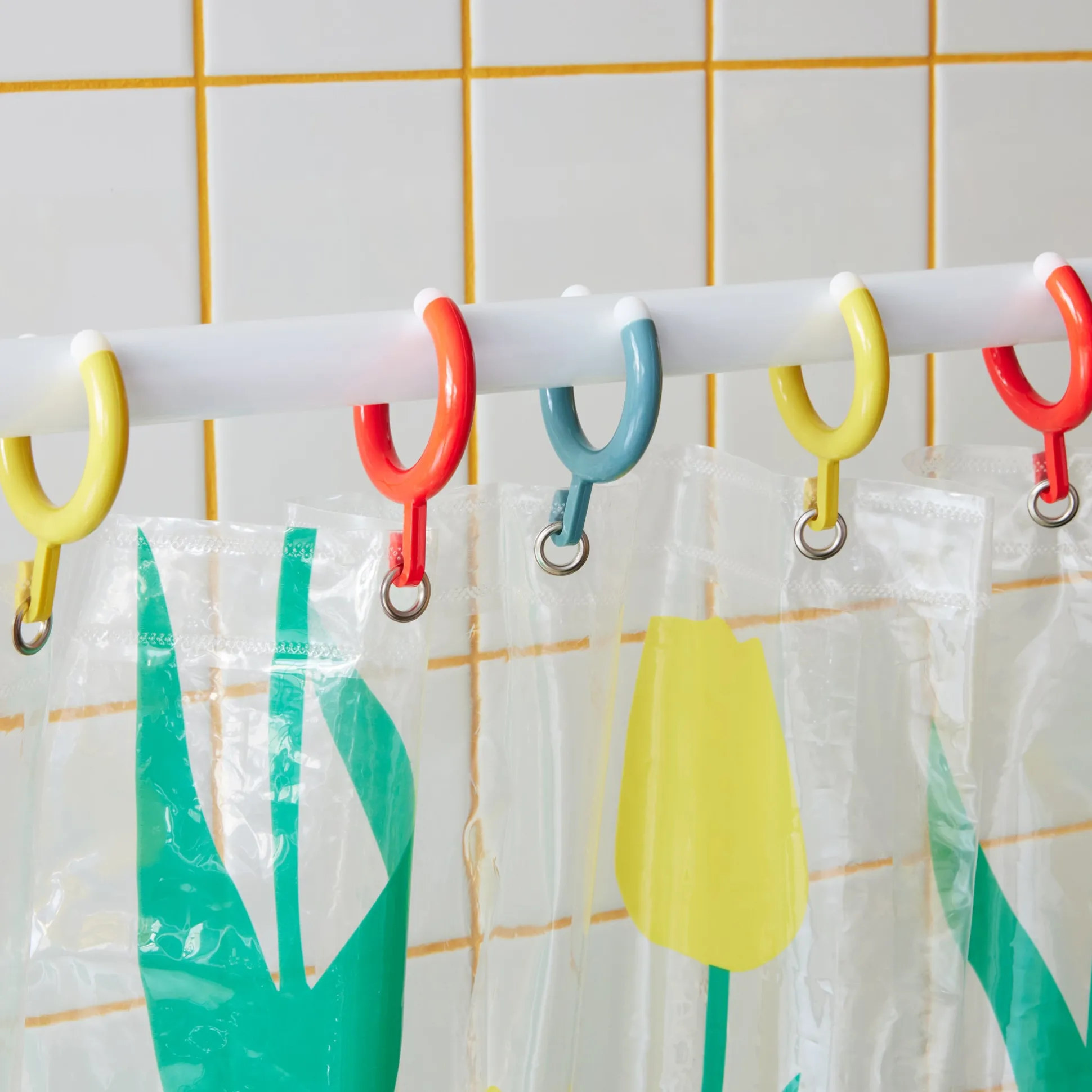Hewi Shower Curtain Rings - Set of 12