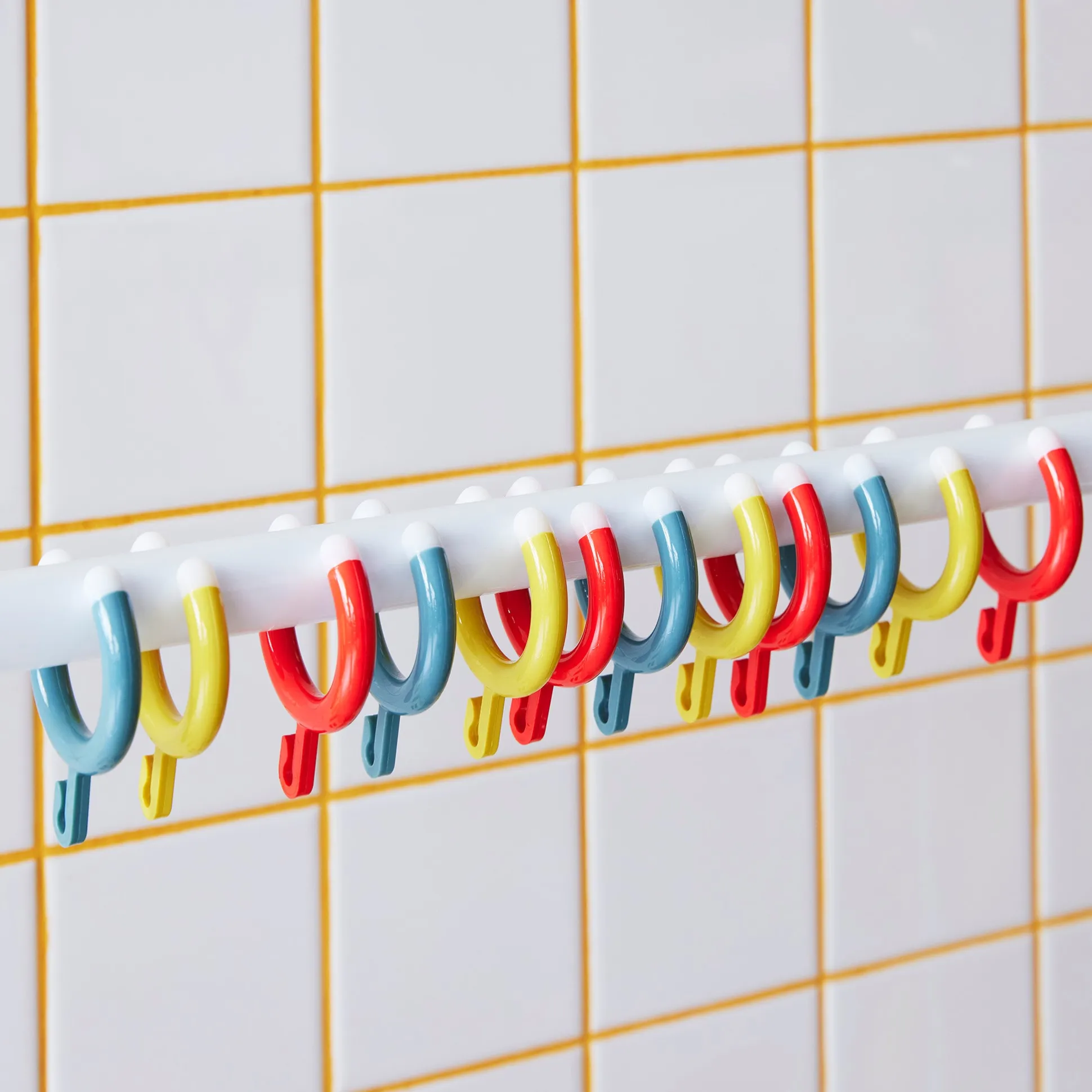 Hewi Shower Curtain Rings - Set of 12