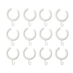 Hewi Shower Curtain Rings - Set of 12