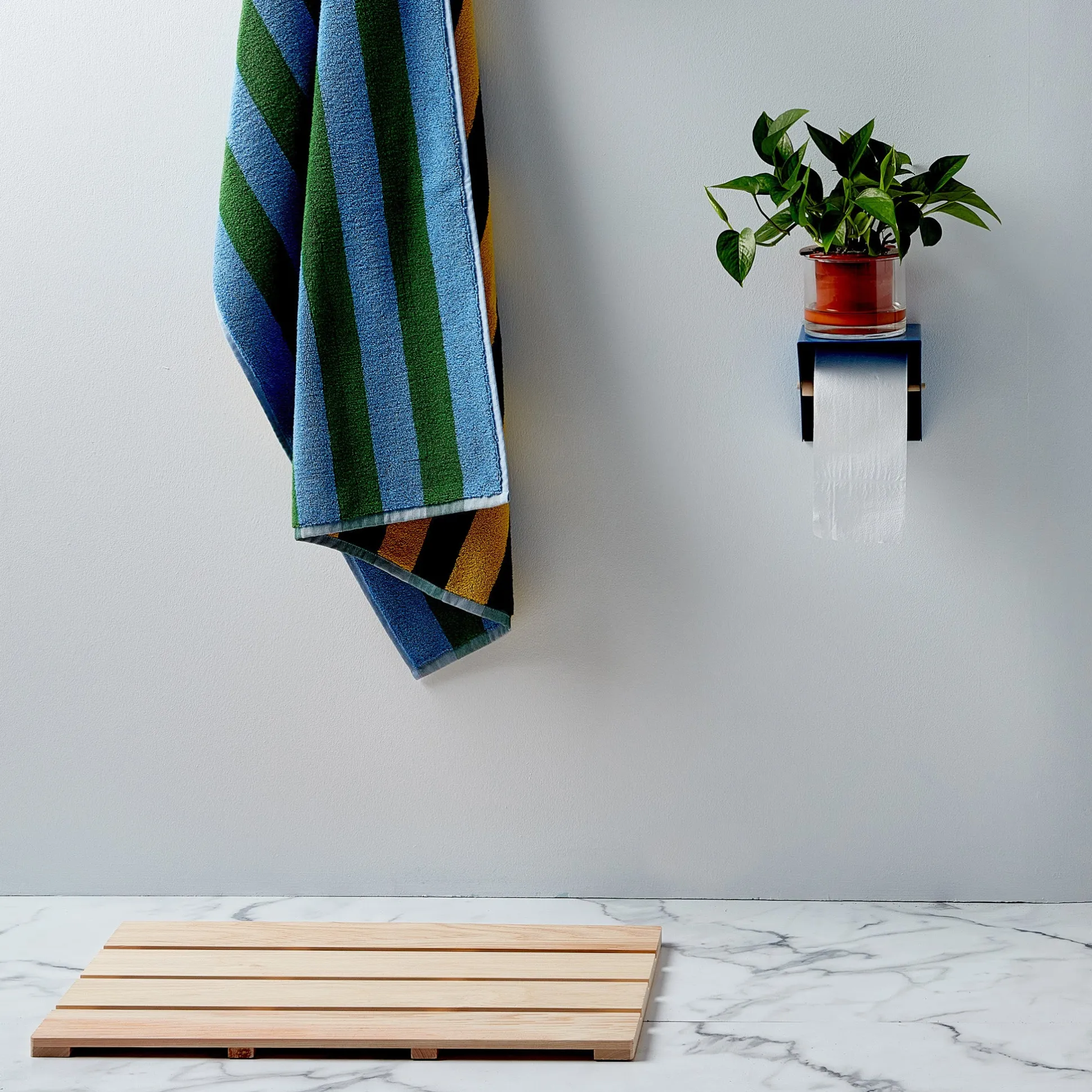 Hinoki Wood Bath Mat
